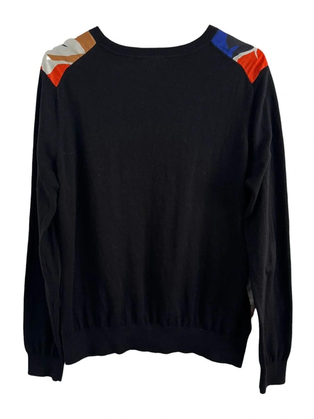 TED BAKER LONDON PAYZLEE WOVEN COLORFUL FRONT SWEATER TOP SZ 4 / US SZ 10 - Picture 12 of 12